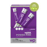 power pink sem cafeína de uva verde - pré-treino - 300g - wp