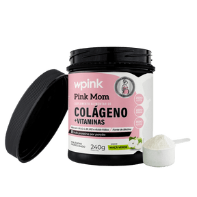 colágeno pink mom maçã verde - 240g - wp