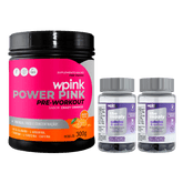 super power pink de laranja 300g + 2 cabelos e unhas - wp