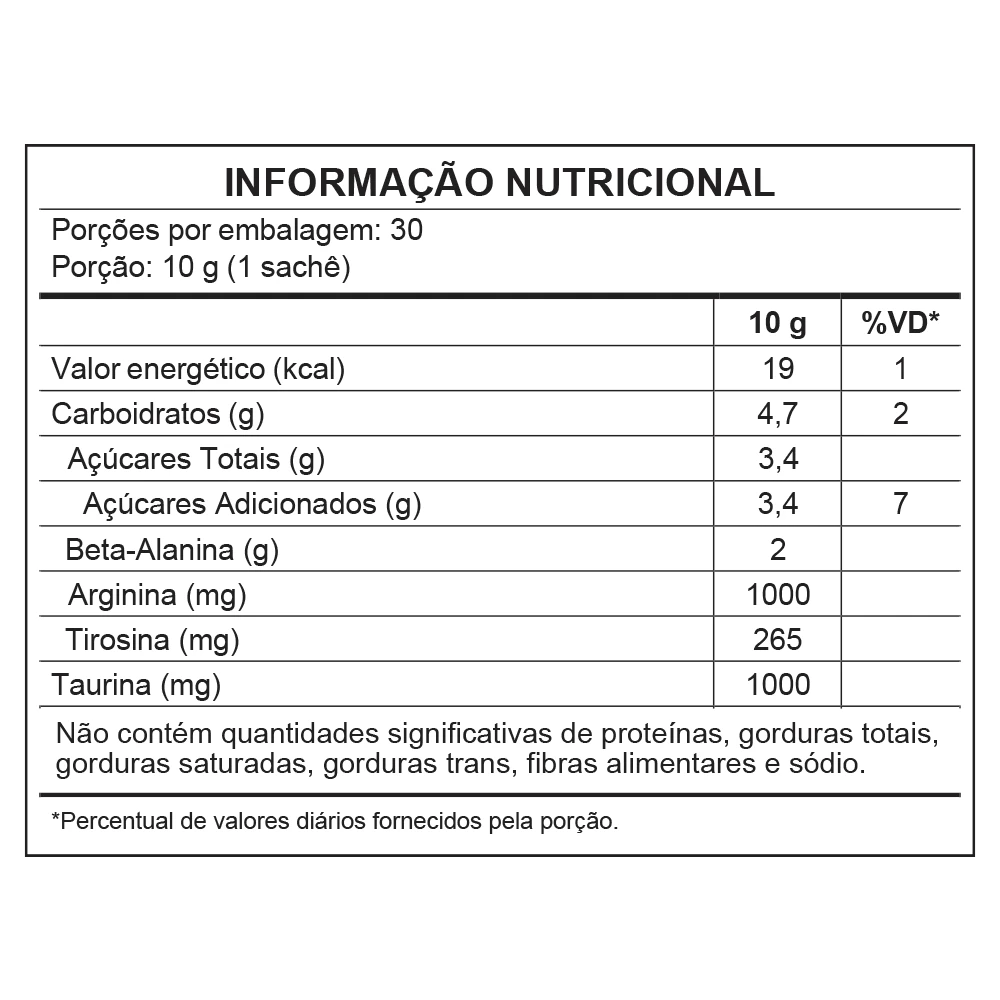 power pink sem cafeína de maçã verde - pré-treino - 300g - wp