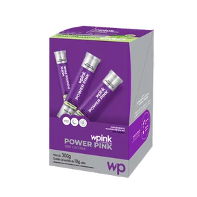 power pink sem cafeína de uva verde - pré-treino - 300g - wp