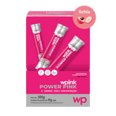 power pink de lichia - pré-treino – 300g - wp